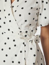 Load image into Gallery viewer, NEO NOIR Clarine Linen Dot Dress