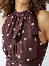 Load image into Gallery viewer, NEO NOIR Marli big dot dress