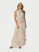 Load image into Gallery viewer, Maxi skirt in a beautiful flower print. Perfect for everyday as well as the holiday and occasions. The Model is 176 cm and is wearing a size 36