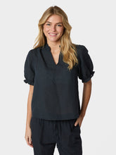Load image into Gallery viewer, NEO NOIR Odesa linen blouse