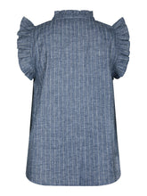Load image into Gallery viewer, NEO NOIR Siona Emb Stripe Top