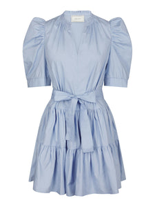 neo noir blue dress Buy Neo Noir Haily Linen Dress - Dusty Blue
