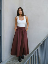 Load image into Gallery viewer, NEO NOIR Yara poplin skirt