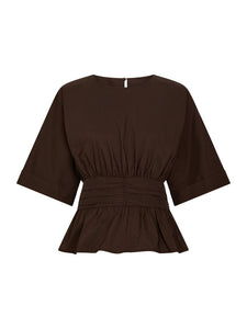Neo Noir Annegret Poplin Blouse