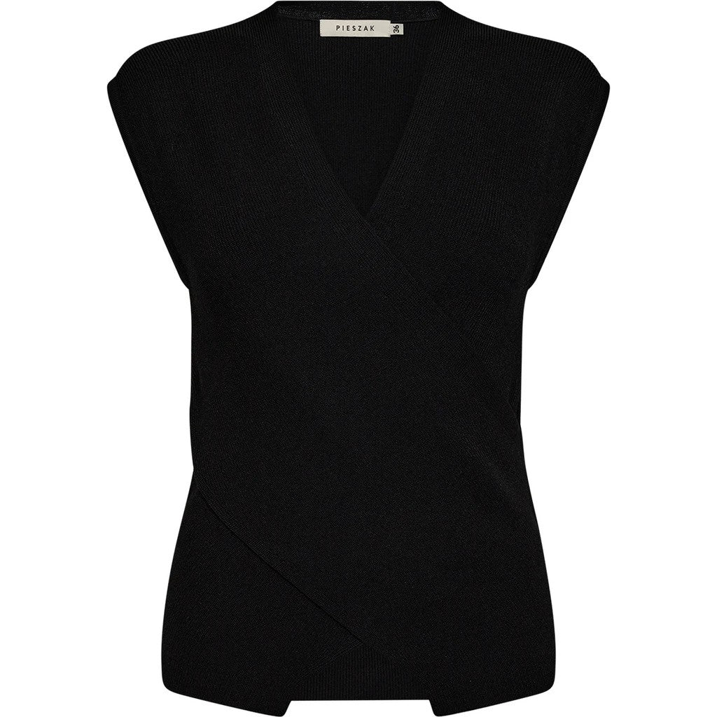 PIESZAK PD-Vigga Cross-over Knit Top