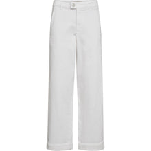 Load image into Gallery viewer, The Birkin Weekend Cropped Pant offers a relaxed yet refined silhouette, designed for effortless everyday dressing. Cut in a straight leg shape with a cropped length and subtle turn-up hem, they bring a modern, laid-back elegance to your wardrobe.
Size &amp; Fit
• Mid to high waist
• Relaxed fit
• Cropped length
• Straight leg
Details
• Zip and button closure
• Belt loops
• Side pockets
• Turn-up hem
• High Stretch