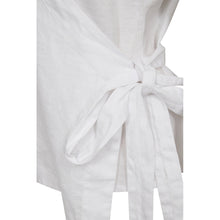 Load image into Gallery viewer, PIESZAK Lina linen wrap blouse