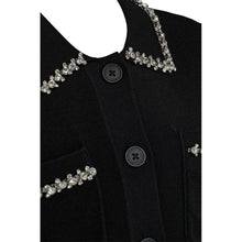 Load image into Gallery viewer, PIESZAK Vigga Rhinestone Polo Knit
