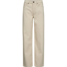 Load image into Gallery viewer, The Birkin Jeans in Ecru are a modern essential with vintage flair. Designed in a straight leg silhouette with a flattering high-rise waist, they offer a clean, elongated shape that works effortlessly from day to night.
The creamy ecru wash gives them a soft, minimalist appeal
Size &amp; Fit
• High-rise waist
• Straight leg
• Full length