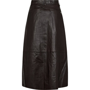 PIESZAK Lanni Leather Pleat Skirt