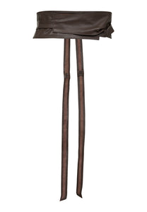 PIESZAK LANNI leather belt