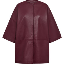 Load image into Gallery viewer, PIESZAK Lanni Leather Half Sleeve Jacket