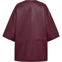 Load image into Gallery viewer, PIESZAK Lanni Leather Half Sleeve Jacket