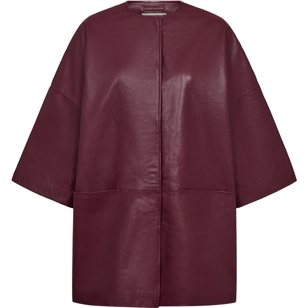 PIESZAK Lanni Leather Half Sleeve Jacket