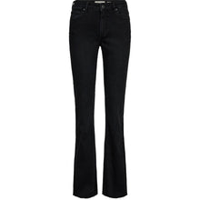 Load image into Gallery viewer, The Marija Jeans offer a sleek silhouette with a flair leg. Designed with a flattering mid-waist and a slim fit through the hips and thighs, they gently kick out into a soft flare.
Crafted from comfort-stretch denim, they strike the perfect balance between structure and flexibility.
Size &amp; Fit
• Midwaist