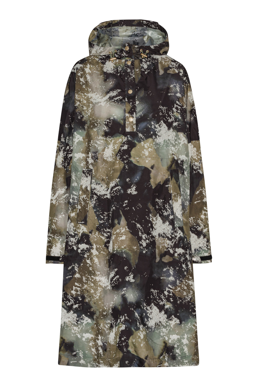 ILSE JACOBSEN Poncho with Sleeves Printed (Rain222sprp)