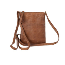Load image into Gallery viewer, Slim shoulder bag in high-quality leather. With its timeless design and durable construction, this bag features an adjustable shoulder strap for optimal comfort. Not only does the soft skin enhance the bag's durability, but it also becomes more beautiful over time. Enjoy season after season!
• Main Compartment with zip Closure.
• Adjustable Crossbody Strap.
Made in Urban Leather
A natural milled cow leather defined by its unique features where the original grain pattern has been preserved. A light wax has b