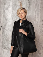 Load image into Gallery viewer, his timeless tote ages gracefully, offering a unique feel over time. The slim leather top handle ensure comfortable shoulder wear, making it an ideal lightweight companion for daily use, shopping, or travel.

• Main Compartment with Magnetic Button.
• Lightweight.
• Big enough for a 15" laptop