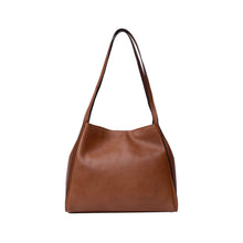 Load image into Gallery viewer, Nino is a stylish shoulder bag with elegant handles. It features a minimalist yet sophisticated design. Inside, you’ll find a spacious main compartment to hold all your essentials, secured with a snap closure.