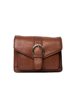 Load image into Gallery viewer, The Neko bag is a sleek crossover bag featuring a beautiful buckle-detail closure. It offers excellent organization with a total of four open compartments and two zippered sections, making it easy to keep your essentials neatly arranged.
Made in our Urban leather quality - a natural milled cow leather, where each bag is processed and dyed before the surface has been finalized, which keeps the original grain pattern of the raw leather. After the bags have been dyed, light wax is applied by hand.