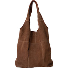 Load image into Gallery viewer, Classic tote in lightweight full grain leather. Fits all daily needs, with a slip pocket, unlined for a natural look, and room for a 15" laptop.

• Handcrafted
• Inside zipper pocket
• Dirt and liquid repellent

Made in Urban Leather
A natural milled cow leather defined by its unique features where the original grain pattern has been preserved. A light wax has been applied to enhance the vintage look of the leather leaving it smooth &amp; soft.