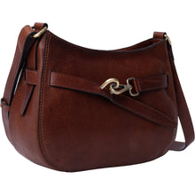 Load image into Gallery viewer, Sif Small is a feminine little crossover.
• Handcrafted
• Adjustable crossover strap
• Gold feminine buckle detail
• Spacious main compartment
Made in our Grain Leather Quality - a naturally grained cow leather that is drum-dyed to preserve the original texture and supple feel. Each piece is cut by hand and polished with wax, to achieve a distinctive and soft finish. This Process preserves the beauty of the raw leather, with natural variations enhancing the unique characteristics of each bag.