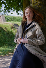 Load image into Gallery viewer, ILSE JACOBSEN Long Technical Raincoat (Rainvision01)