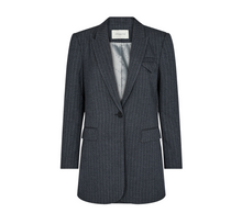 Load image into Gallery viewer, COPENHAGEN MUSE Long Pinstripe Blazer