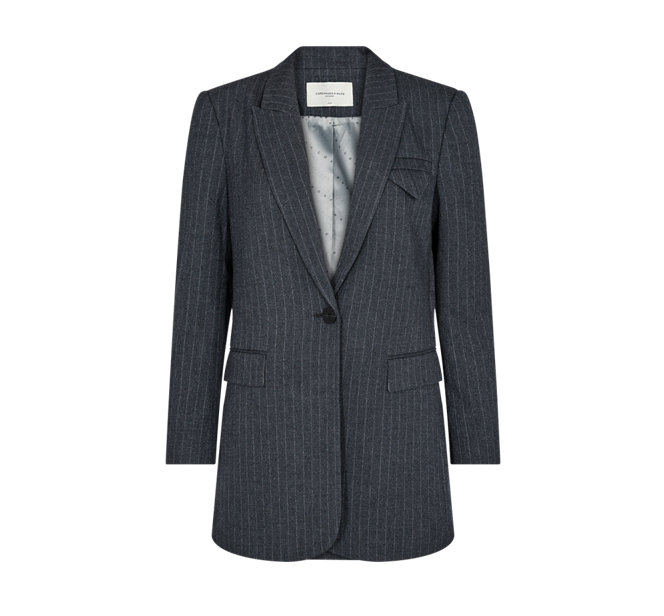 COPENHAGEN MUSE Long Pinstripe Blazer
