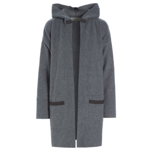 HENRIETTE STEFFENSEN Fleece Cardigan with Hood (7118)