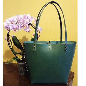 UNA BURKE Milled Tote Bag