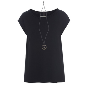 HENRIETTE STEFFENSEN Jersey Tee with necklace (96080)