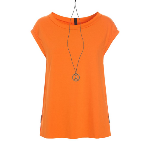 HENRIETTE STEFFENSEN Jersey Tee with necklace (96080)