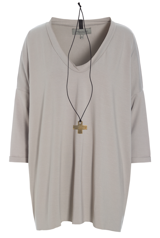 HENRIETTE STEFFENSEN V-neck Jersey Top (96083)