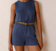 Load image into Gallery viewer, INDI &amp; COLD Leather Chevron Belt