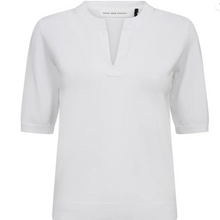 Load image into Gallery viewer, PIESZAK Eba Half Sleeve V Neck Knit Top