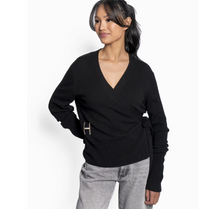Load image into Gallery viewer, HEST Leah Wrap Cardigan