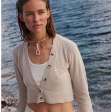 Load image into Gallery viewer, ESME STUDIOS Rim Cropped Cardigan