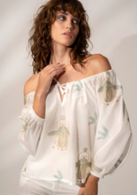 Load image into Gallery viewer, AETHER CONCEPT Embroidered Blouse (39622)