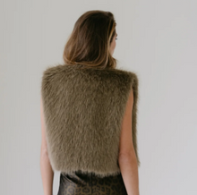 Load image into Gallery viewer, AIMEE THE LABEL Isla Faux Fur Waistcoat