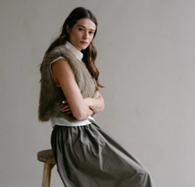 Load image into Gallery viewer, AIMEE THE LABEL Isla Faux Fur Waistcoat