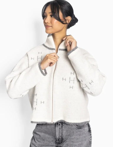 HEST Iben Zip Knit Jacket