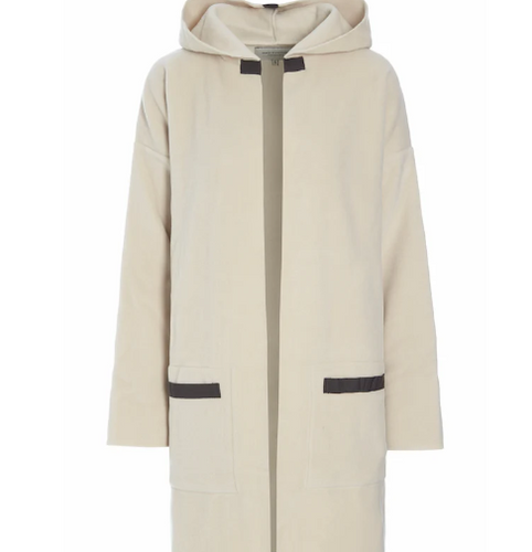 HENRIETTE STEFFENSEN Fleece Cardigan with Hood (7118)