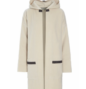 HENRIETTE STEFFENSEN Fleece Cardigan with Hood (7118)