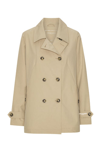 ILSE JACOBSEN Short Trench Coat (Trenchrain02)