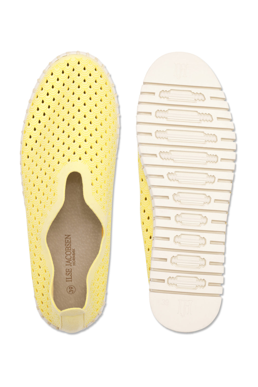 ILSE JACOBSEN Platform Tulip Slip On Shoes (3373)