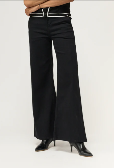 PIESZAK Asta SWAN Jeans Black Forever