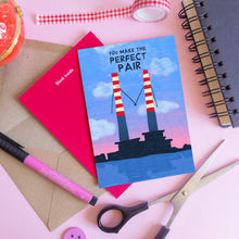 Load image into Gallery viewer, You Make The Perfect Pair - Poolbeg Chimneys