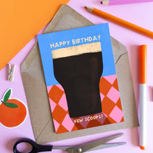 Load image into Gallery viewer, Few Scoops - Stout Birthday Card