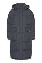 Load image into Gallery viewer, ilse jacobsen peppy06 in ombre blue long padded coat